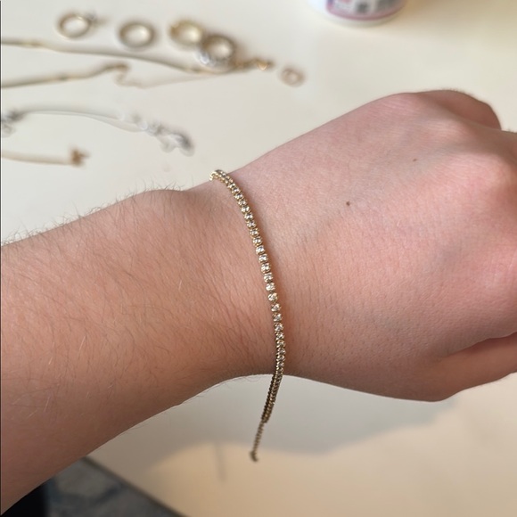 Ring Concierge Gold Tennis Bracelet - Picture 3 of 4